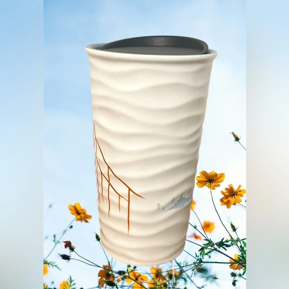 San Francisco Stoneware Tumbler NWT